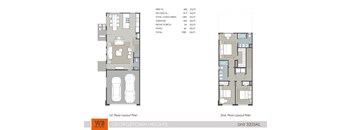 3203 1,496-to1,497 Sq.Ft. Floor Plan at Georgetown Heights Residents, Georgetown, TX, 78628