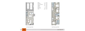 4201 1,761 Sq.Ft. Floor Plan at Georgetown Heights Residents, Georgetown, 78628