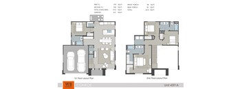 4391A Floor Plan at Lakeside Conroe, Texas