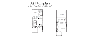 the floor plan of the house