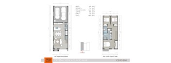 A floor plan for a property at Lago Mar shows two layouts with a garage and living areas.