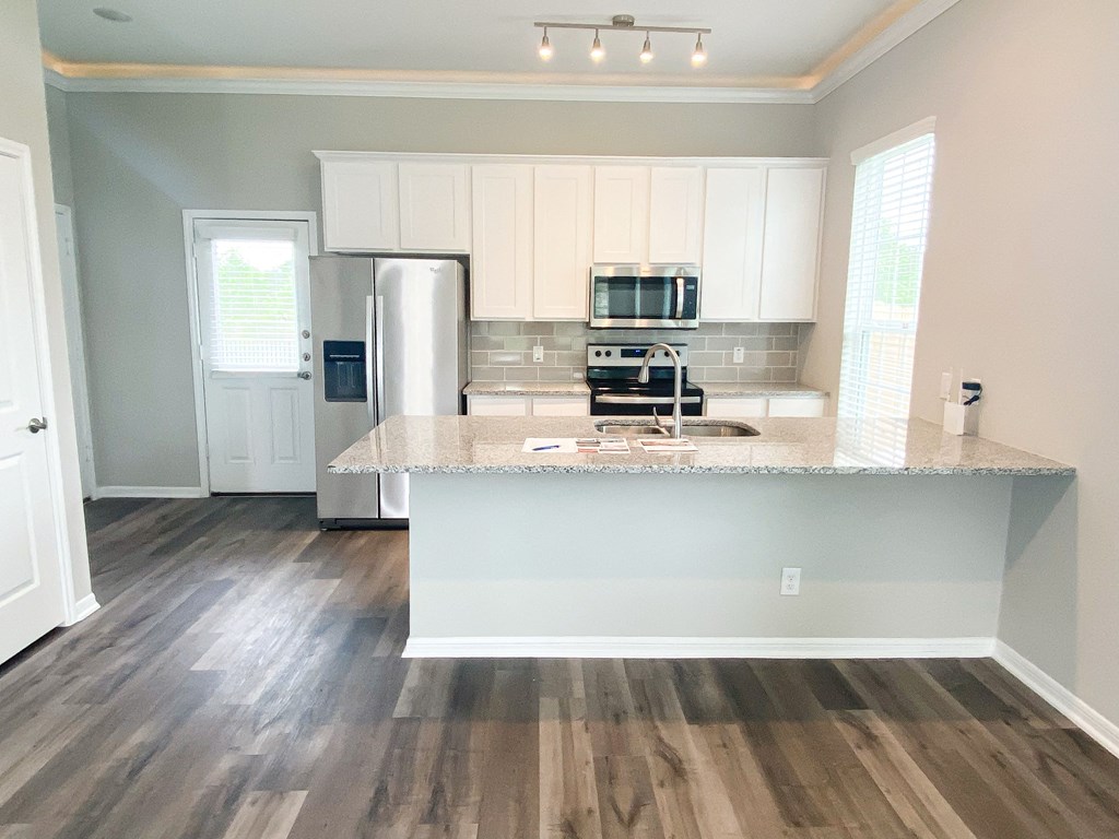 Wood Inspired Plank Flooring at Lakeside Conroe, Montgomery, Texas