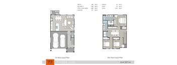 3 bedroom 2.5 bathroom  3271A 1,688-to1,707 Sq.Ft. Floor Plan at Pradera Oaks, Texas, 77583