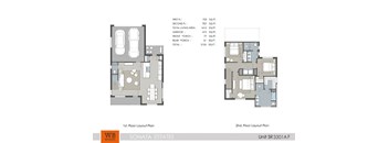a floor plan of the unit