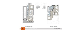 a floor plan of a house