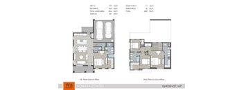 a floor plan of the unit