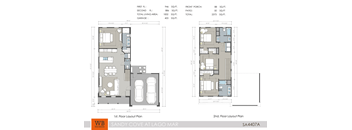 A floor plan for a Sandy Cove at Lago Mar property.