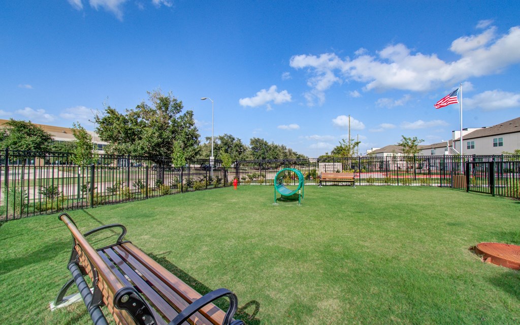 a playground at Enclave at Mason Creek, Katy,Texas