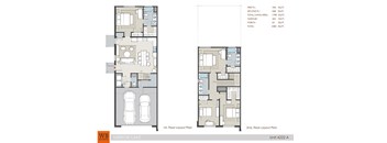 4 Bedroom 3.5 Bath Floor Plan at Mirror Lake Pearland, Pearland, Texas