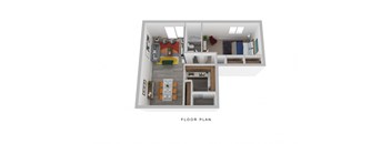1 bedroom - plan a