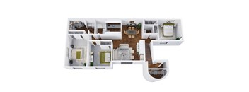 3 bedroom - upper