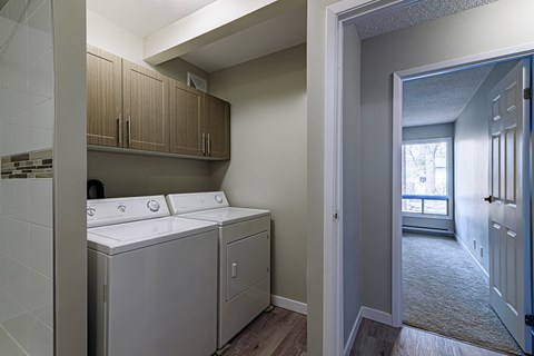 in-suite laundry