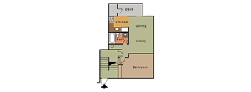 1 Bedroom 1 Bathroom