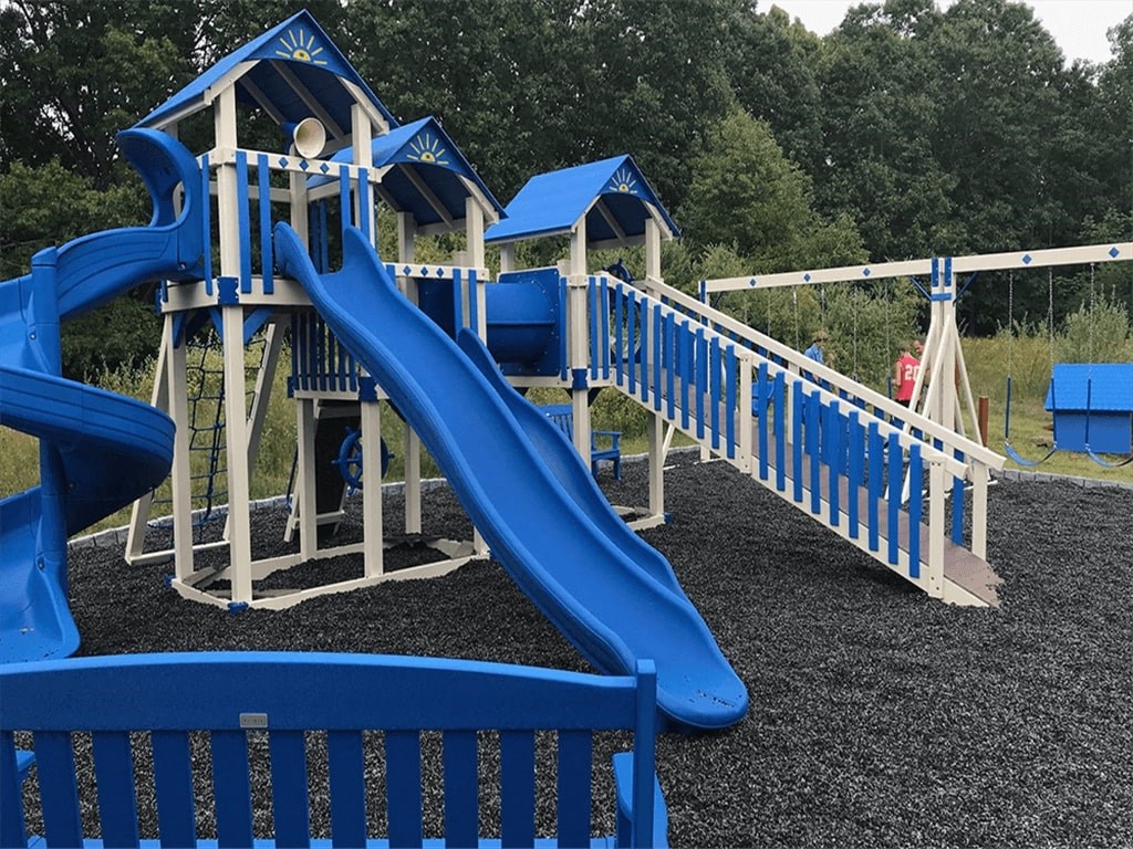 View of Playground at Silvertree Apartments