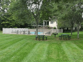 Pool at Silvertree Apartments View of Green space and pool at Silvertree Apartments - Photo Gallery 6