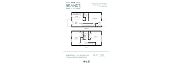 2 Bedroom 1.5 Bathroom