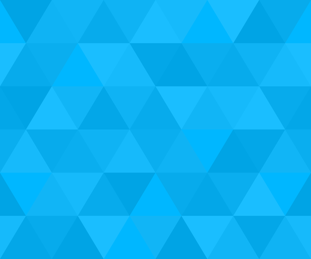 A pattern of blue triangles on a lighter blue background.