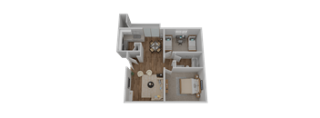 a bedroom floor plan of a 2100 sq ft home