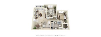 a bedroom floor plan is shown in this image
