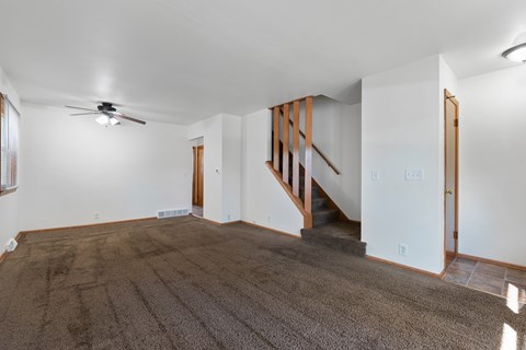Humboldt Boulevard Townhomes Living Room