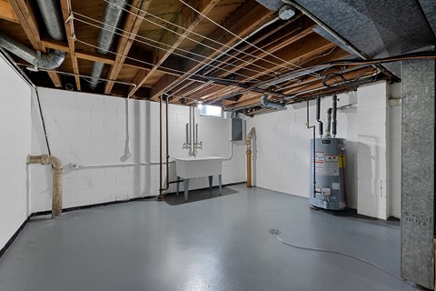 Humboldt Boulevard Townhomes Basement