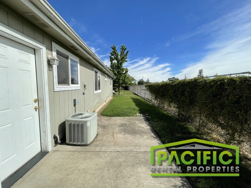 a heater in the driveway of a home