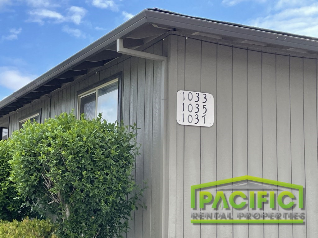 a building with a sign on the side of it