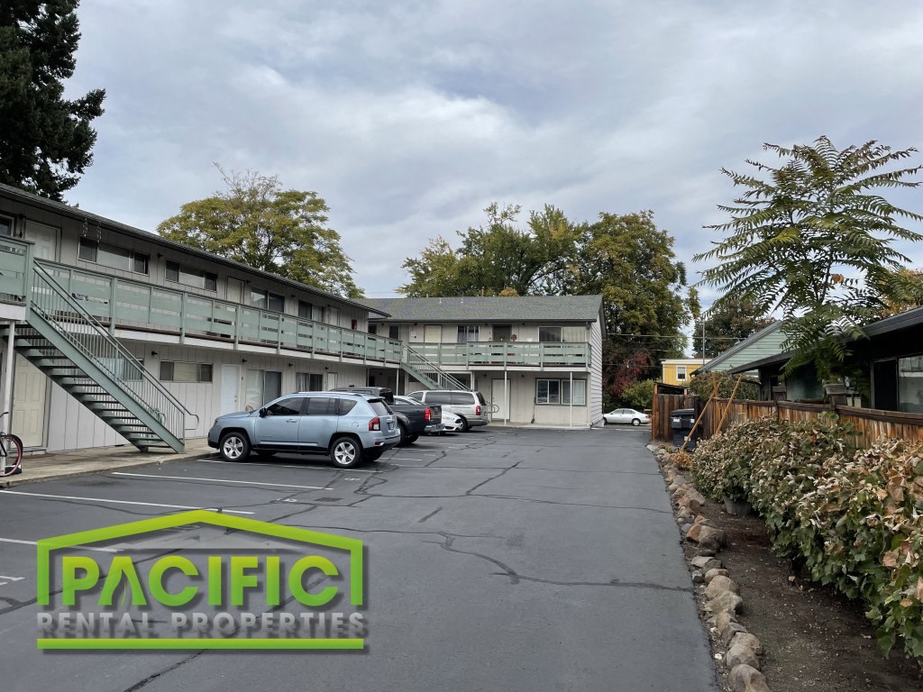 the parking lot of the pacific terminal properties building