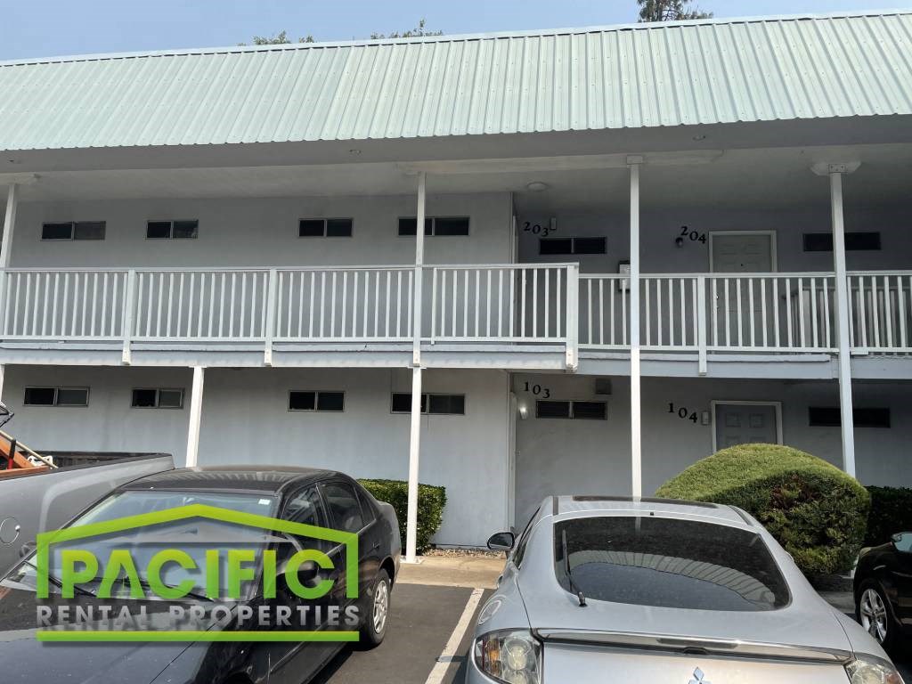 a building with cars parked in front of it
