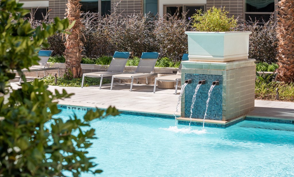 the swimming pool at the resort