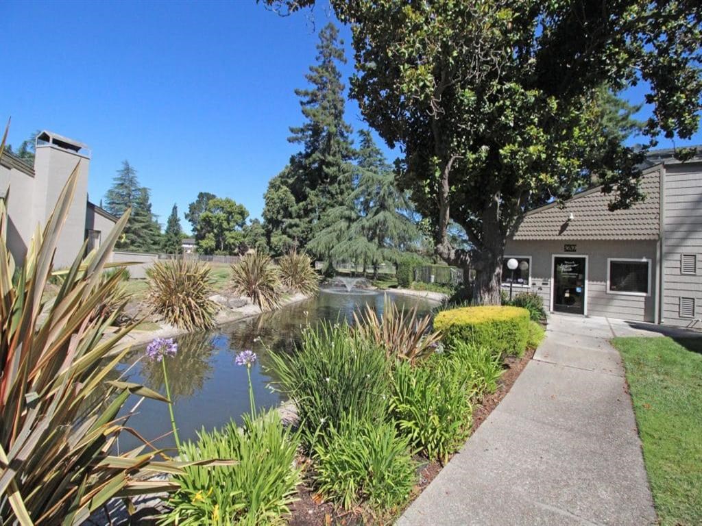 Walkway up to Front Office
