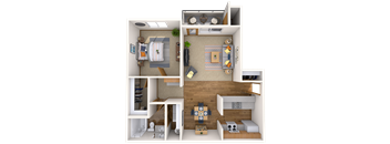 Hilby Station - 1 Beds, 1 Bath Birch (A) II