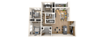 Black Iron Apartments 3 bedroom