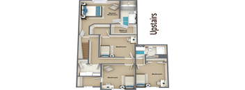 a floor plan of a room with a bathroom and a balcony