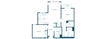 2Bed/2Bath D - Premium