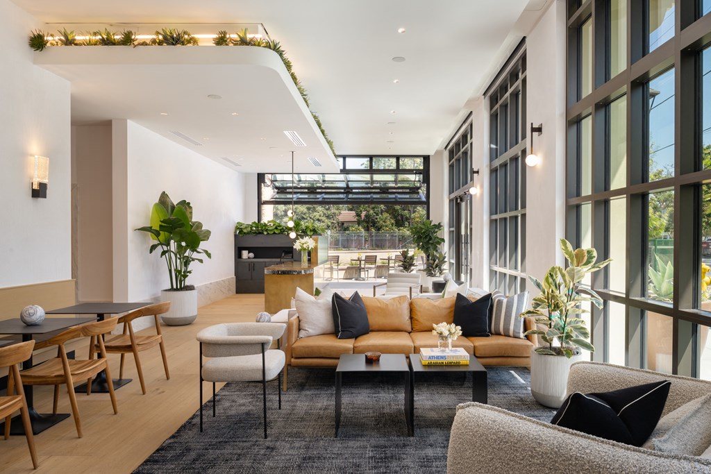 residential lobby entrance