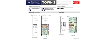 a typical floor plan of a town house
