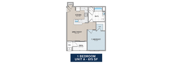 1 Bedroom Unit A at Franklin Square Apartments/Townhomes, Pennsylvania, 17349