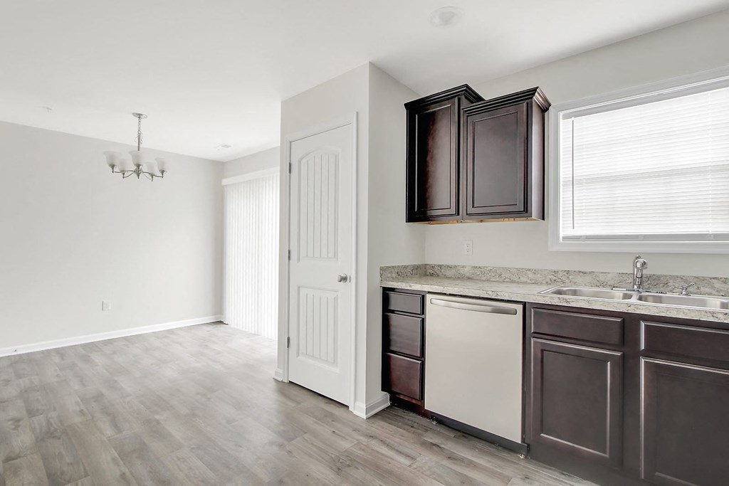 Open kitchen at Hudson Ridge, Red Lion, PA.