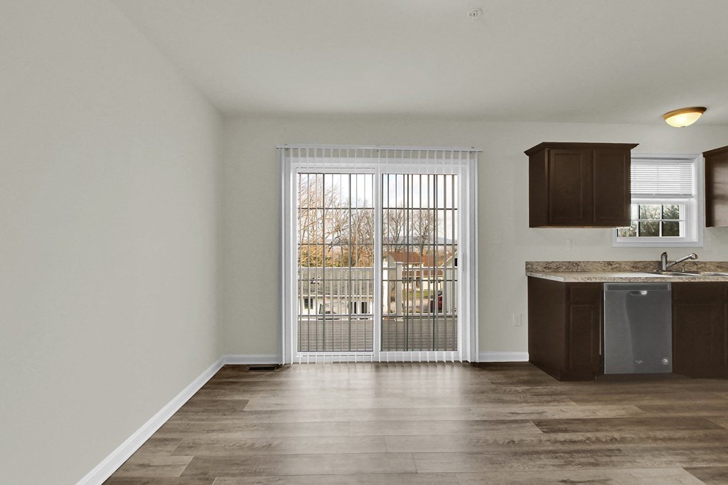 dining room hardwood floors natural light