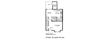 First floorplan at Hudson Ridge, Red Lion, Pennsylvania