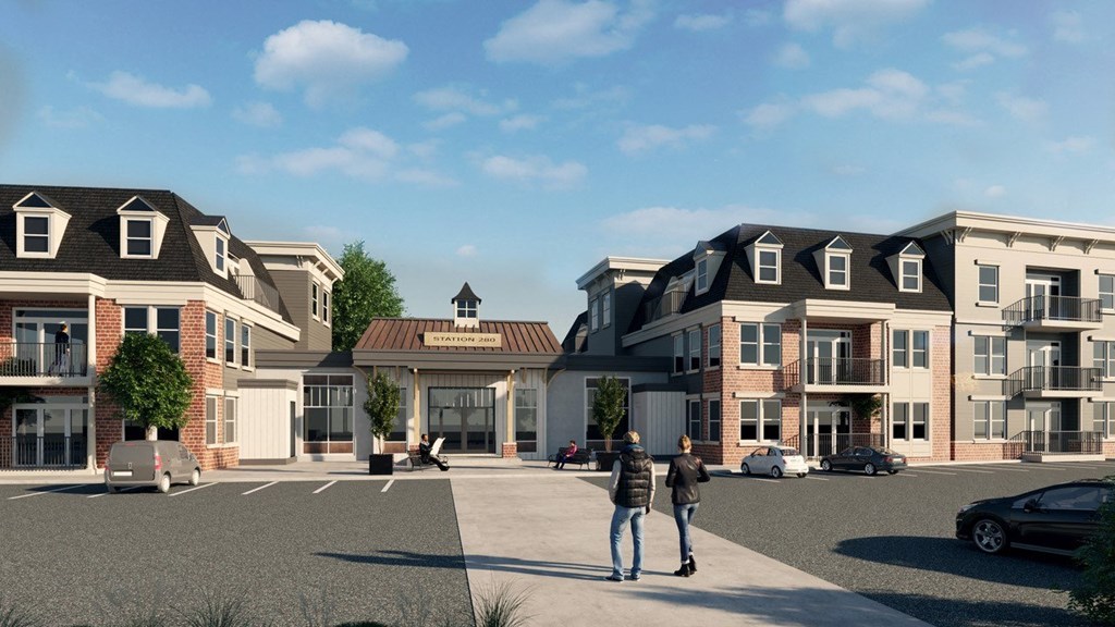 station 280 entryway artist rendering  at Station 280, Connecticut