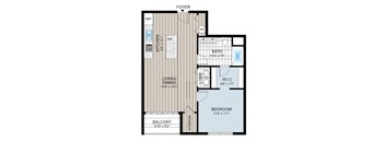 a floor plan of a bedroom floor plan