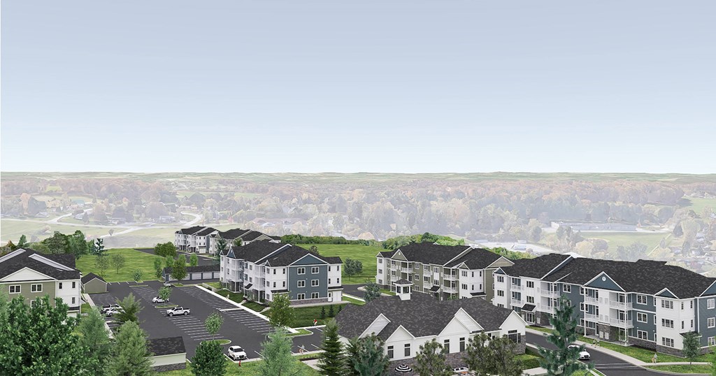 Aerial View  at Hadley Place Apartments, Pennsylvania, 17025