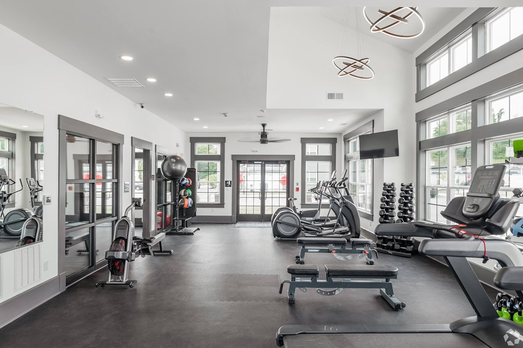 Fitness Center With Updated Equipment at Wynfield, York, 17403