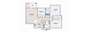 3 Bedroom, 1,372 sq. f. at Holly Oaks, Aberdeen, 21001
