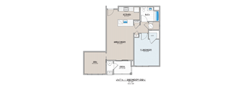 1 bedroom with den  at Rowen Place Apartments, Hanover, 17331