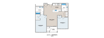 2 bedroom apartment  at Rowen Place Apartments, Pennsylvania