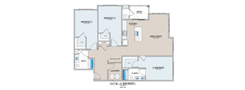 3 bedroom apartment  at Rowen Place Apartments, Pennsylvania, 17331