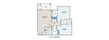 2 bedroom exterior  at Wynfield, Pennsylvania